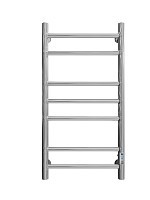 Превью фото Полотенцесушитель электрический Маргроид Лина (ВхШ) 80х40, П(2+3+2) Straight, таймер, скрытый монтаж, правое подключение, хром 4690569214305 № 1