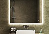 Зеркало настенное с подсветкой в ванную Teymi Aina 100х80 LED часы T20008С T20008С № 6