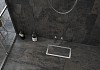 Трап для душа под плитку с сухим затвором вертикальный выпуск Teymi Aina 10х20 нержавеющая сталь T90351 № 7