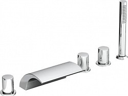 Превью фото Смеситель Ravak Waterfall WF 025.00 на борт ванны № 1