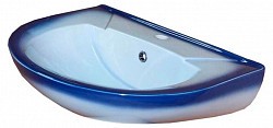 Превью фото Раковина Rosa Элеганс синяя № 1