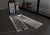 Трап для душа с сухим затвором вертикальный выпуск Teymi Helmi 10х30 c решеткой нержавеющая сталь T90327 № 6