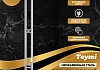 Полотенцесушитель электрический Teymi Lina Stick 10х120, с таймером, подключение левое/правое E80347