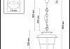 Уличный подвесной светильник Odeon Light Aletti 4052/1 № 2