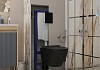 Комплект инсталляция Teymi Rapid SL с кнопкой GROHE черная + унитаз ТОРНАДО Lina Pro Vortex Black F17516 № 15