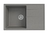 Мойка для кухни 74х48 серая матовая Teymi Hanna Smart T120118 № 8
