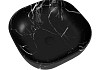 Раковина для ванной накладная Teymi Solli 41 artceramic цвет мрамор черный матовый T50383 № 9