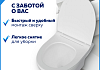 Сиденье для унитаза Teymi S40809 (совместимо T40809) быстросъемное, дюропласт, микролифт № 10