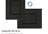 Комплект инсталляция Teymi Rapid SL с кнопкой GROHE черная + унитаз Lina S F17480 № 9