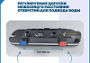 Душевая система с тропическим душем и смесителем Teymi Nura Forte графит T10284 № 14