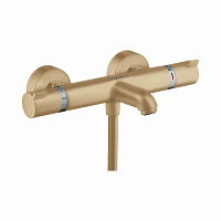 Превью фото Термостат для ванны Hansgrohe Ecostat Comfort, ВМ, ½', шлифованна бронза 13114140 № 1