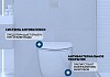 Комплект 3 в 1 инсталляция Grohe Rapid SL + Унитаз подвесной Teymi Lina S + кнопка хром F17138 № 6