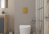 Комплект инсталляция Teymi Rapid SL с кнопкой GROHE золото глянец + унитаз ТОРНАДО Lori Media Vortex F17909 № 17