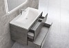 Комплект мебели для ванной Cezares Premier HPL 100 BLUM EST archi cemento  № 4