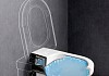 Комплект Инсталляция Grohe Rapid SL 4 в 1 с кнопкой хром + Унитаз Gustavsberg Hygienic Flush безободковый № 5