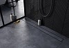 Трап для душа под плитку с комбинированным гидрозатвором Teymi Aina Prime черный 80 см T90011 № 6