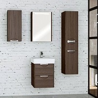 Превью фото Комплект мебели для ванной Акватон Сильва 50 дуб макиато № 1