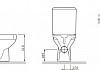 Комплект Унитаз-компакт Am.Pm Like C808607SC с микролифтом + Ершик Am.Pm Like A8033400 + Держатель туалетной бумаги Am.Pm Like A80341500 № 12