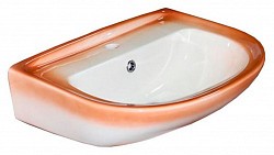 Превью фото Раковина Rosa Ресса коричневая № 1