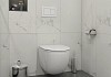 Готовое решение Teymi: Инсталляция Aina 45 + клавиша смыва Aina белая + унитаз Lina S F01205 № 4