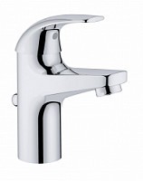Превью фото Смеситель для раковины Grohe BauCurve с донным клапаном, хром 23164000 № 1
