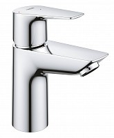 Превью фото Смеситель для раковины Grohe BauEdge с рычажным донным клапаном, размер S, хром 23559001 № 1