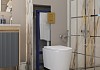 Комплект инсталляция Teymi Rapid SL с кнопкой GROHE золото глянец + унитаз ТОРНАДО Lori Media Vortex F17909 № 15