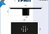 Трап для душа с сухим затвором вертикальный выпуск Teymi Helmi 10х20 c решеткой черный T90324 № 15