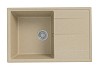 Мойка для кухни 74х48 бежевая матовая Teymi Hanna Smart T120119 № 8