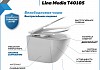 Комплект Teymi 5 в 1: Инсталляция Aina 52 + клавиша смыва Lina черная + подвесной унитаз с микролифтом Lina Media + крепеж T70760 № 9