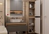 Тумба подвесная для ванной 85 см Teymi Ritta корпус дуб фасад графит T60532 T60532 № 3