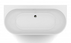 Превью фото Ванна акриловая Azario BRADFORD пристенная, в комплекте с сифоном и металлической рамой 1800х800х580 BD07-1800 № 1