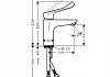 Смеситель для раковины Hansgrohe Focus 31917000 № 2
