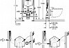 Комплект Инсталляция Grohe Rapid SL Sensia с системой удаления запахов + Унитаз Grohe Sensia Arena с феном № 14