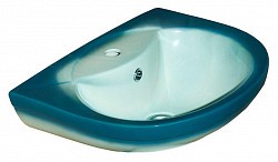 Превью фото Раковина Rosa Комфорт синяя № 1