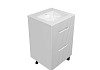 Фасад для тумбы в ванную 50см Teymi Ревна цвет белый волна T60976 T60976 № 6