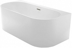 Превью фото Ванна акриловая Azario BRADFORD пристенная, в комплекте с сифоном и металлической рамой 1700х800х580 BD07-1700 № 1