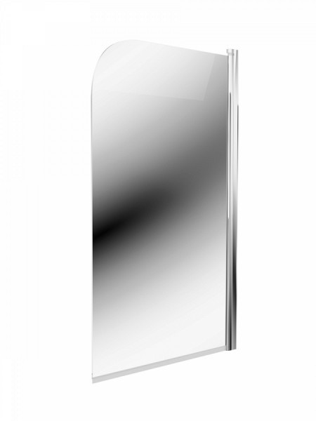 Шторка на ванну Teymi Solli 1400x850, прозрачное закаленное стекло 6 мм, профиль хром T00204