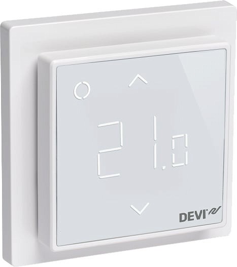 купить Терморегулятор Devi Devireg Smart Wi-Fi polar white для квартиры и дома