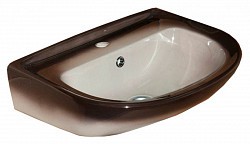 Превью фото Раковина Rosa Ресса чёрная № 1