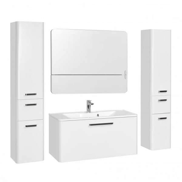 Комплект мебели для ванной Акватон Валенсия 110 белый жемчуг
