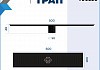 Трап для душа с сухим затвором вертикальный выпуск Teymi Helmi 10х50 c решеткой черный T90330 № 14