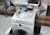 Раковина над стиральной машиной Teymi Satu Pro 60х60, литьевой мрамор T50414 № 5