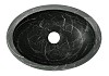 Раковина для ванной накладная Teymi Laina 48 черный мрамор T51304 № 7