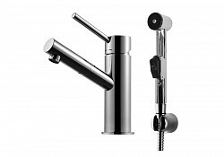 Превью фото Смеситель с гигиеническим душем Paffoni Birillo BI069CRD № 1
