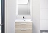 Комплект мебели для ванной BelBagno Aurora 70 rovere galifax bianco