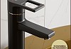Смеситель для раковины Teymi Lina, черный матовый с хромом T10254