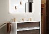 Комплект мебели для ванной Clarberg Evolution 100 крафт темный