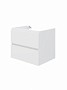 Тумба подвесная для ванной 60 см Teymi Laina корпус белый фасад матовый белый T60802
