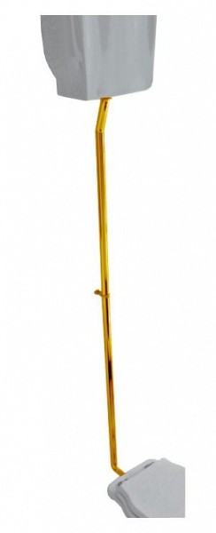 Труба высокая к подвесному бачку Hidra Ceramica Ellade золото